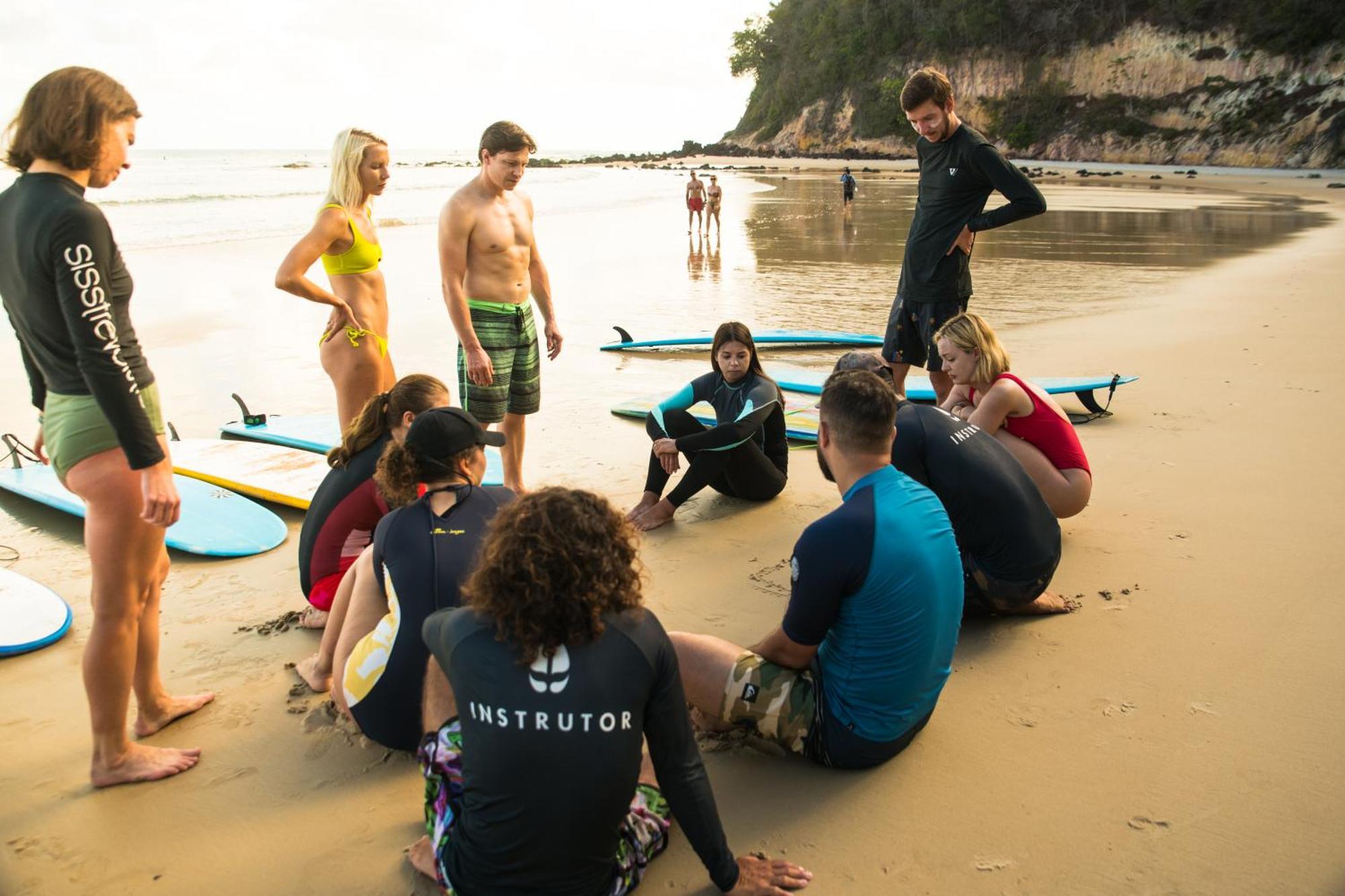 Surfcamp Arara Hostel Praia de Pipa Luaran gambar