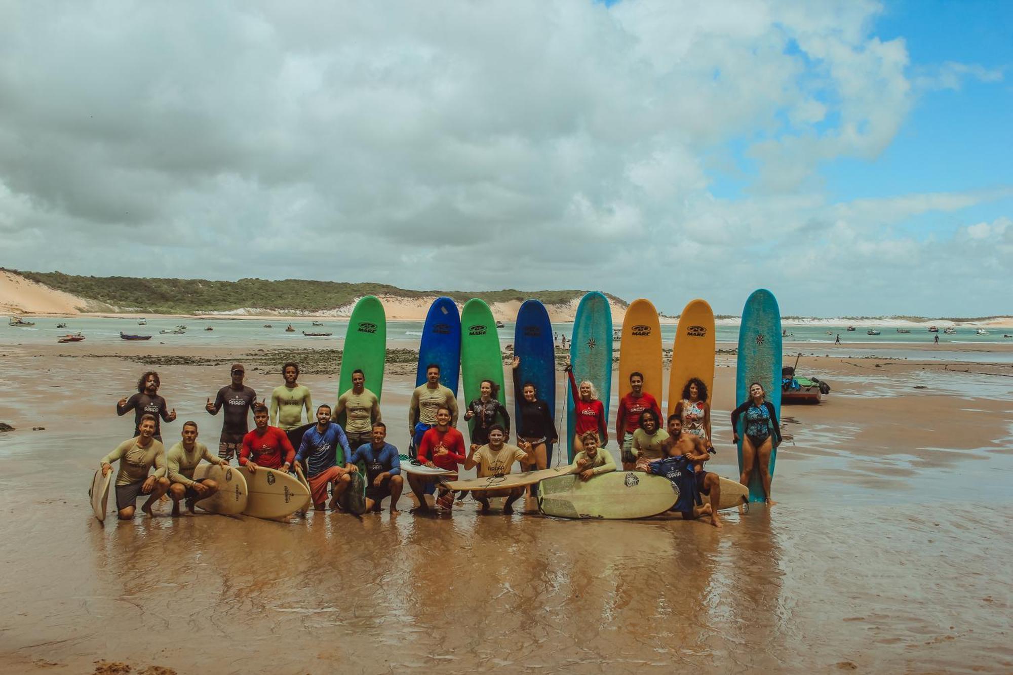 Surfcamp Arara Hostel Praia de Pipa Luaran gambar