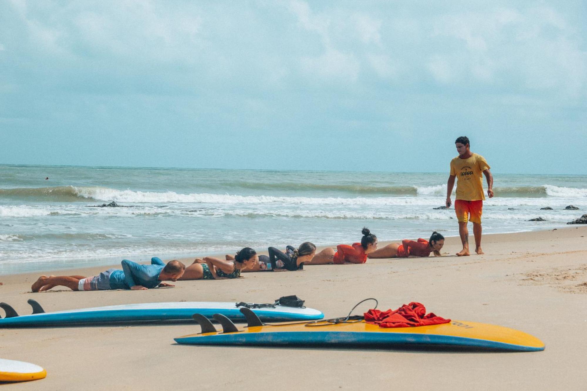 Surfcamp Arara Hostel Praia de Pipa Luaran gambar