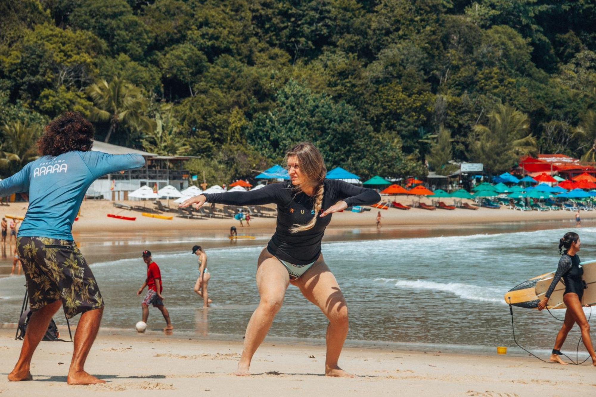 Surfcamp Arara Hostel Praia de Pipa Luaran gambar